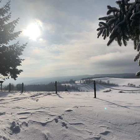 Restaurace A Penzion Gansberg Cotkytle Zewnętrze zdjęcie