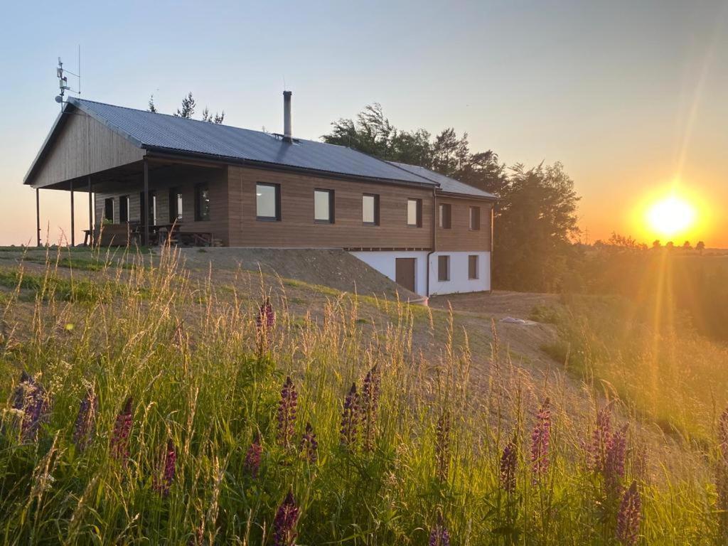 Restaurace A Penzion Gansberg Cotkytle Zewnętrze zdjęcie