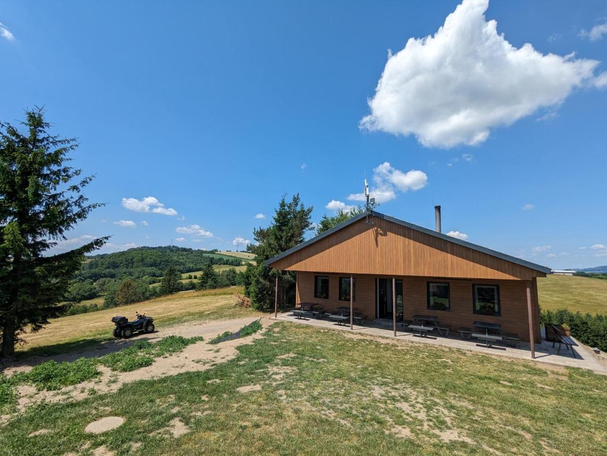 Restaurace A Penzion Gansberg Cotkytle Zewnętrze zdjęcie