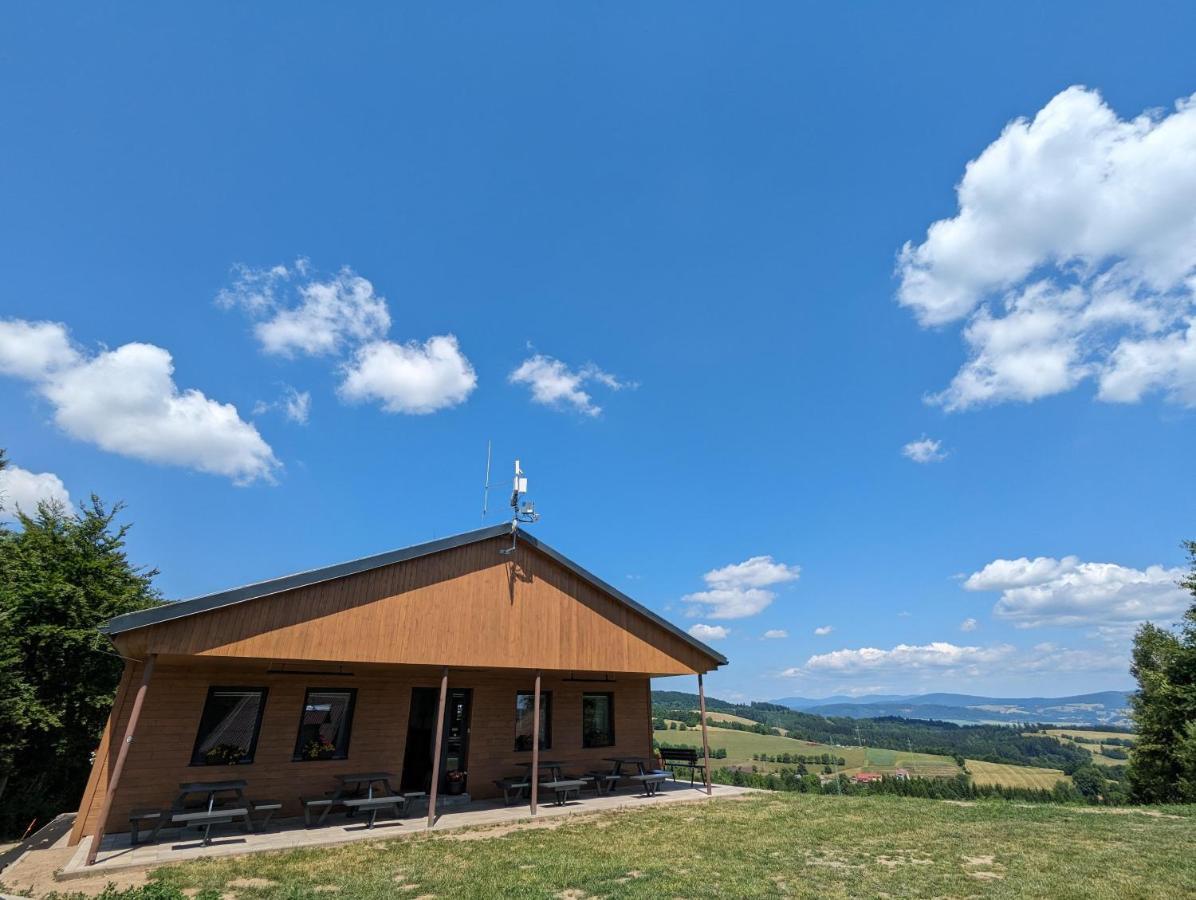 Restaurace A Penzion Gansberg Cotkytle Zewnętrze zdjęcie